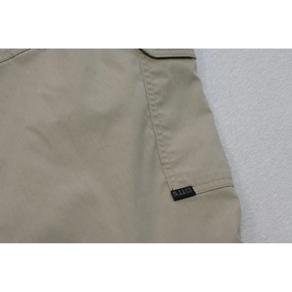 5.11 Tactical Cargo Pants Mens 44x32 Khaki Tan Ripstop‎ Utility Workwear Rugged